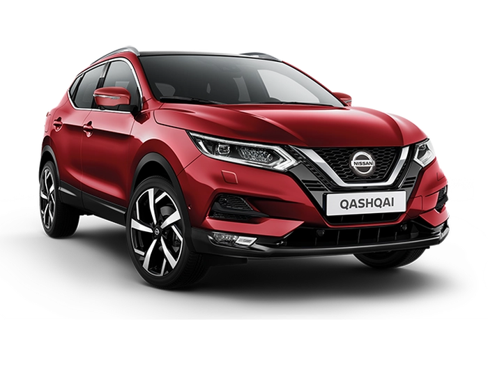 Nissan Qashqai Красный