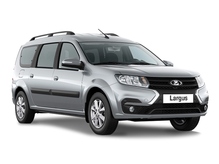 Lada Largus Серое плато