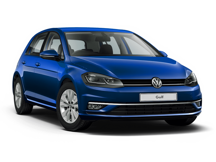 Volkswagen Golf Синий lapiz